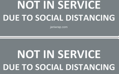 Out of Order Labels for Social Distancing